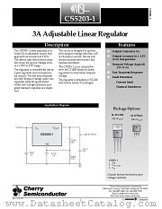CS5203-1GDPR3 datasheet pdf Cherry Semiconductor