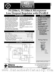 CS8281YDPR5 datasheet pdf Cherry Semiconductor
