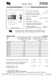 DBI6-16 datasheet pdf Diotec Elektronische