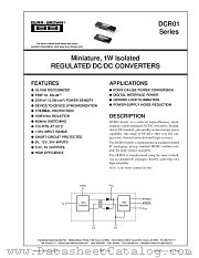 DCR011205U1K datasheet pdf Burr Brown