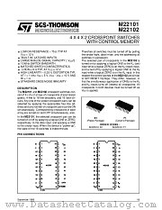 M22101 datasheet pdf ST Microelectronics