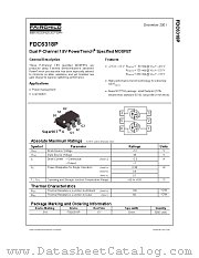 FDC6318 datasheet pdf Fairchild Semiconductor