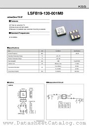 EXO-3 datasheet pdf Kyocera Kinseki Corporation