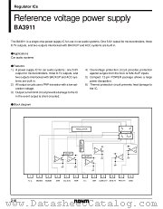 BA3911 datasheet pdf ROHM