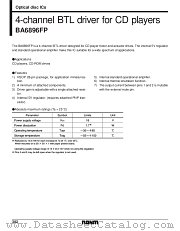 BA6896 datasheet pdf ROHM