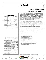 5364 datasheet pdf Allegro MicroSystems