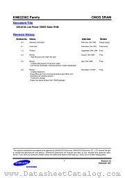 62256 datasheet pdf Samsung Electronic
