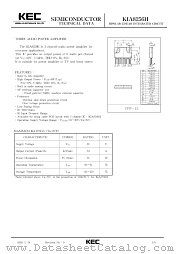 KIA8256H datasheet pdf Korea Electronics (KEC)