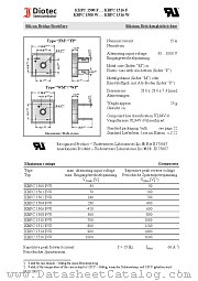 KBPC1514F datasheet pdf Diotec Elektronische