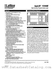 ISP1048E datasheet pdf Lattice Semiconductor