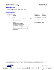 K6X0808T1D-YQ85 datasheet pdf Samsung Electronic