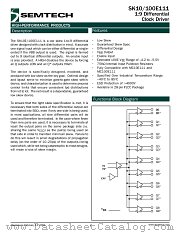 SK100E111 datasheet pdf Semtech