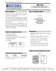 MIC1815_U datasheet pdf Micrel Semiconductor