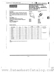 IRF320 datasheet pdf Fairchild Semiconductor