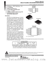 TPS1101YPW datasheet pdf Texas Instruments