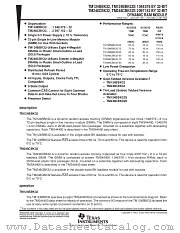 TM124BBK32-80 datasheet pdf Texas Instruments