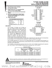 TLC7628EDW datasheet pdf Texas Instruments