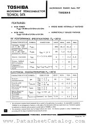 TIM5964-8 datasheet pdf TOSHIBA