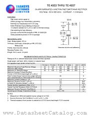TE4934 datasheet pdf TRSYS