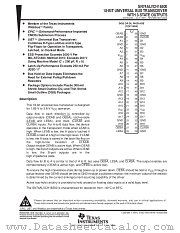 SN74ALVCH16500DGG datasheet pdf Texas Instruments