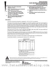 SN74ALVCH32501GKE datasheet pdf Texas Instruments