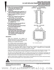 SN54LVT646JT datasheet pdf Texas Instruments
