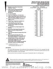 SN54ALVTH16244 datasheet pdf Texas Instruments