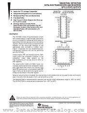 SN54HCT646W datasheet pdf Texas Instruments