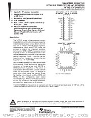 SN54HCT652 datasheet pdf Texas Instruments