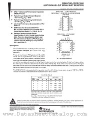 SN54LV164AJ datasheet pdf Texas Instruments