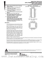 SN54LV373AW datasheet pdf Texas Instruments
