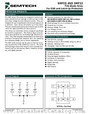 SMF12 datasheet pdf Semtech