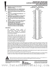 SN74ABT16646DGG datasheet pdf Texas Instruments