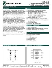 SLVDA2.8TC datasheet pdf Semtech