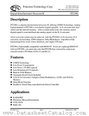 PT2396-S datasheet pdf Princeton Technology Corporation