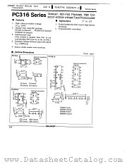 PC3Q16 datasheet pdf SHARP