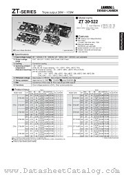 ZT60-5FF datasheet pdf DENSEI-LAMBDA