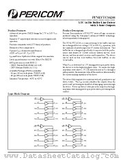 PI74LVTC16244A datasheet pdf Pericom Technology