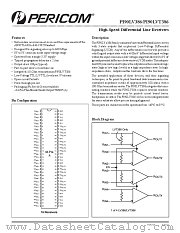 PI90LV386 datasheet pdf Pericom Technology