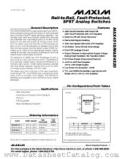 MAX4510EUT-T datasheet pdf MAXIM - Dallas Semiconductor