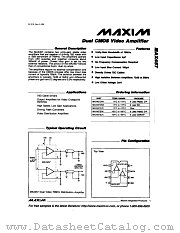 MAX457EPA datasheet pdf MAXIM - Dallas Semiconductor