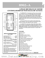 8902A datasheet pdf Allegro MicroSystems