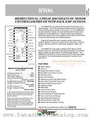 A8906CLB datasheet pdf Allegro MicroSystems