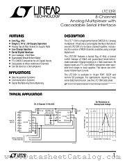 LTC1391IN datasheet pdf Linear Technology