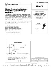 LM337MT datasheet pdf ON Semiconductor