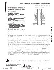 MAX3238CDW datasheet pdf Texas Instruments
