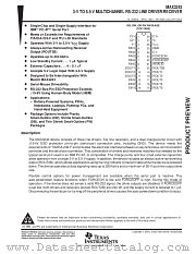 MAX3243PW datasheet pdf Texas Instruments