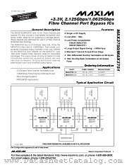 MAX3751CEE datasheet pdf MAXIM - Dallas Semiconductor