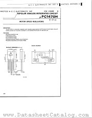 UPC1470H datasheet pdf NEC