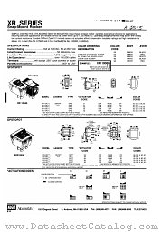 XR210 datasheet pdf Tyco Electronics